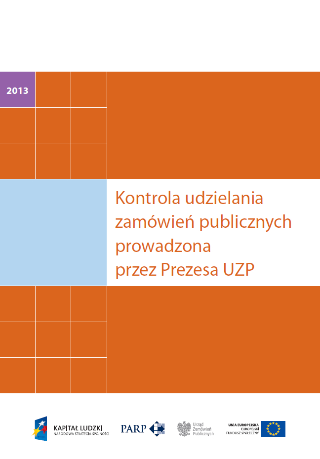 Kontrola udzielania zamówień publicznych