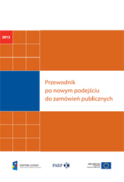 Przewodnik po nowym podejściu do zamówień publicznych 