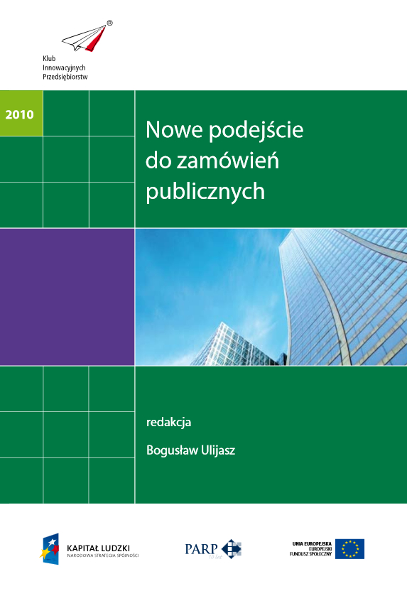 Nowe podejście  do zamówień  publicznych