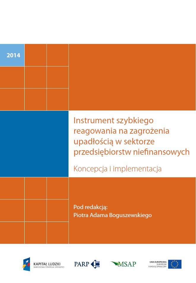 Instrument Szybkiego Reagowania na zagrożenia upadłością w sektorze przedsiębiorstw niefinansowych