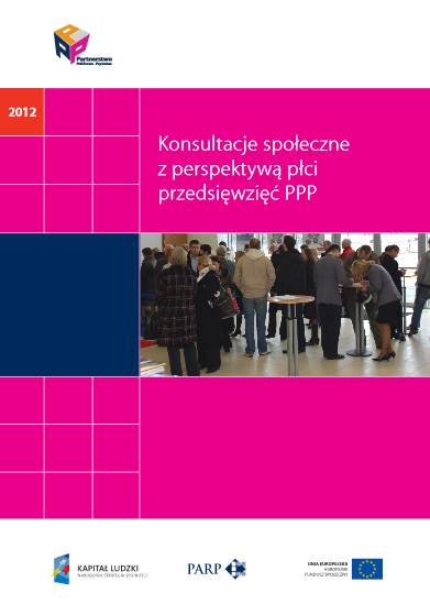 Konsultacje społeczne z perspektywą płci przedsięwzięć PPP