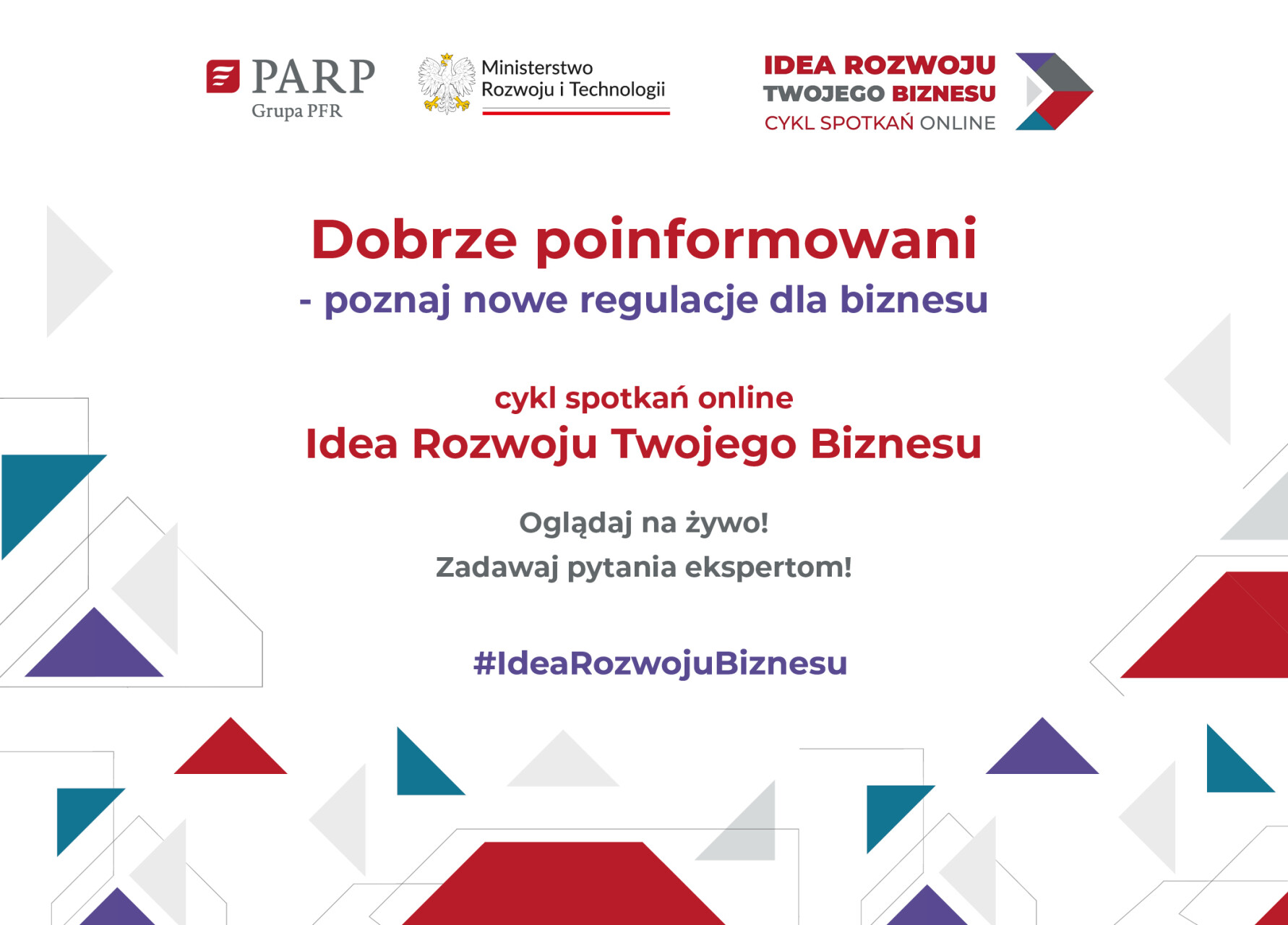 Idea Rozwoju Twojego Biznesu 2024 - cykl spotkań dla przedsiębiorców