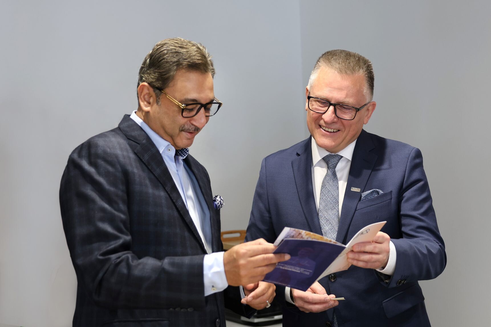 Delegacja indyjska pod przewodnictwem Maharadży Kolhapur z wizytą w PARP
