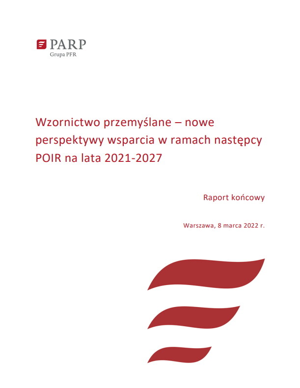 Wzornictwo przemyślane – nowe  perspektywy wsparcia w ramach następcy  POIR na lata 2021-2027