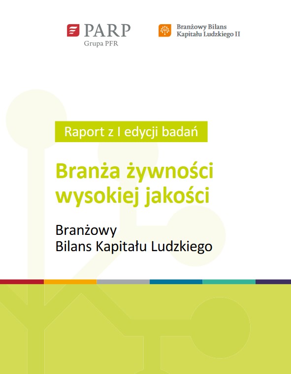 Branżowy Bilans Kapitału Ludzkiego – branża żywności wysokiej jakości