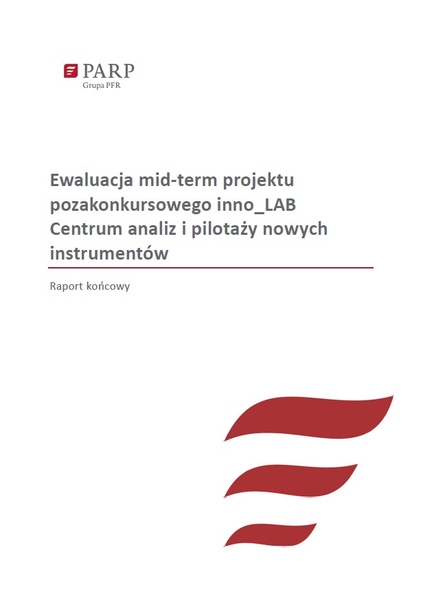 Ewaluacja mid-term projektu pozakonkursowego inno_LAB – Centrum analiz i pilotaży nowych instrumentów